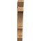 Ekena Millwork Balboa Slat Smooth Bracket, Western Red Cedar, 5 1/2"W x 36"D x 42"H BKT06X36X42BOA06SWR - alternate 3